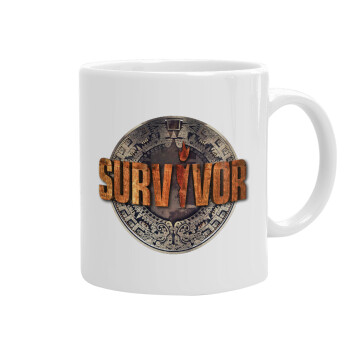Survivor, Ceramic coffee mug, 330ml (1pcs)