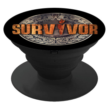 Survivor, Phone Holders Stand  Μαύρο Βάση Στήριξης Κινητού στο Χέρι
