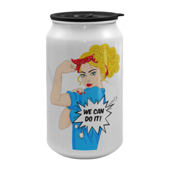 We can do it!, Κούπα ταξιδιού μεταλλική με καπάκι (tin-can) 500ml