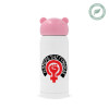 Pink stainless steel thermal flask, 320ml