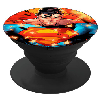 Superman angry, Phone Holders Stand  Μαύρο Βάση Στήριξης Κινητού στο Χέρι