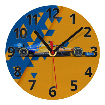 McLaren Formula 1, Ρολόι τοίχου γυάλινο (20cm)