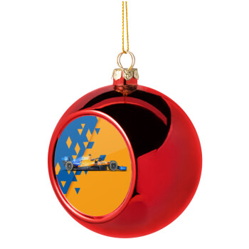 McLaren Formula 1, Christmas tree ball Red 8cm