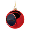 Christmas tree ball Red 8cm