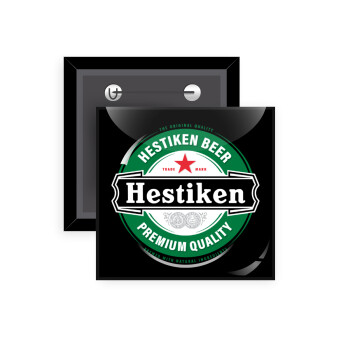 Hestiken Beer, Κονκάρδα παραμάνα τετράγωνη 5x5cm