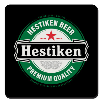 Hestiken Beer, Τετράγωνο μαγνητάκι ξύλινο 9x9cm