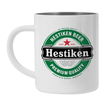 Hestiken Beer, Mug Stainless steel double wall 450ml