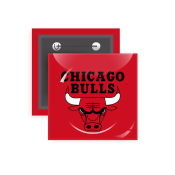 Chicago Bulls, Κονκάρδα παραμάνα τετράγωνη 5x5cm