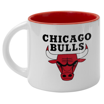 Chicago Bulls, Κούπα κεραμική 400ml Λευκή/Κόκκινη