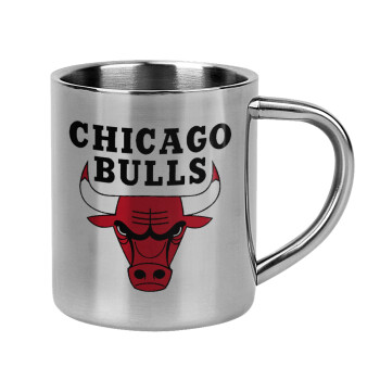 Chicago Bulls, Mug Stainless steel double wall 300ml