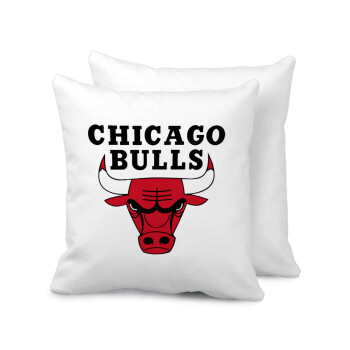 Chicago Bulls, Sofa cushion 40x40cm includes filling