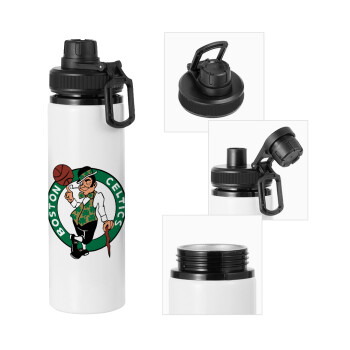Boston Celtics, Metal water bottle with safety cap, aluminum 850ml