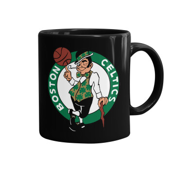 Boston Celtics, Mug black, ceramic, 330ml