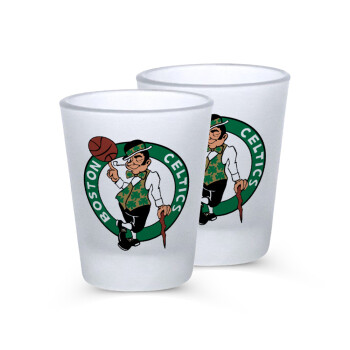 Boston Celtics, Σφηνοπότηρα γυάλινα 45ml του πάγου (2 τεμάχια)