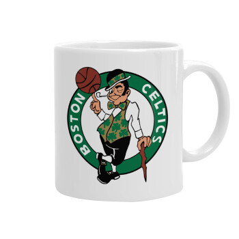 Boston Celtics, Ceramic coffee mug, 330ml (1pcs)