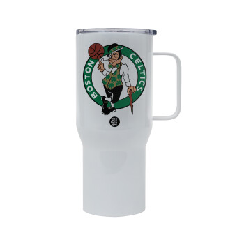 Boston Celtics, Mega Stainless steel Tumbler with lid, double wall 750L