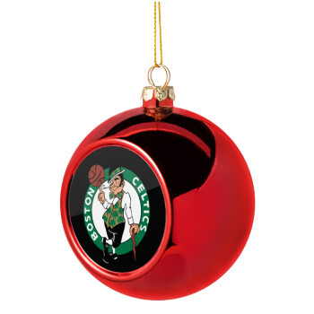 Boston Celtics, Χριστουγεννιάτικη μπάλα δένδρου Κόκκινη 8cm