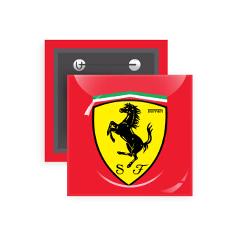 Ferrari, Κονκάρδα παραμάνα τετράγωνη 5x5cm