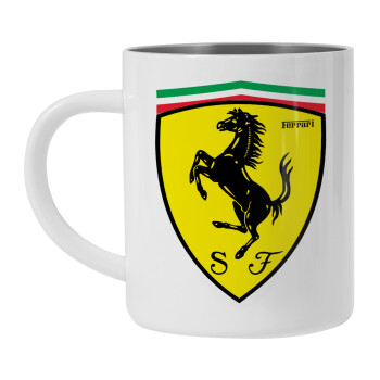 Ferrari, Mug Stainless steel double wall 450ml