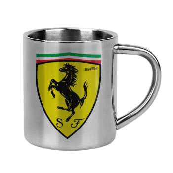 Ferrari, Mug Stainless steel double wall 300ml