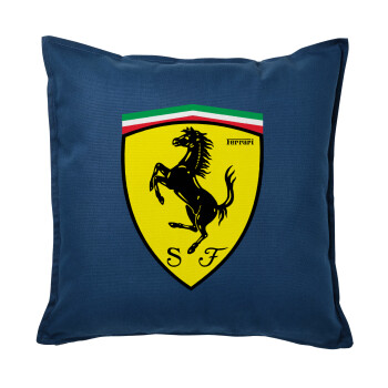 Ferrari, Sofa cushion Blue 50x50cm includes filling