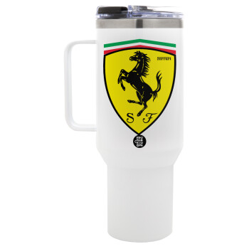 Ferrari, Mega Tumbler με καπάκι, διπλού τοιχώματος (θερμό) 1,2L