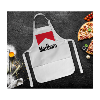 Marlboro, Ποδιά Σεφ Ολόσωμη Παιδική (με ρυθμιστικά και 2 τσέπες)