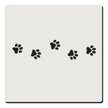 paw, Τετράγωνο μαγνητάκι ξύλινο 6x6cm