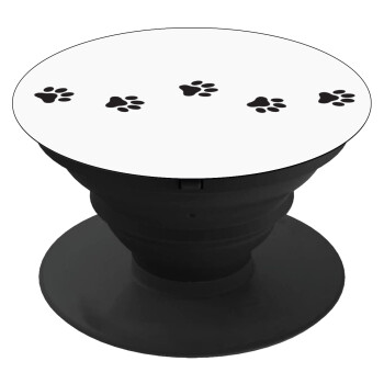 paw, Phone Holders Stand  Μαύρο Βάση Στήριξης Κινητού στο Χέρι