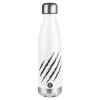 Metal mug thermos White (Stainless steel), double wall, 500ml