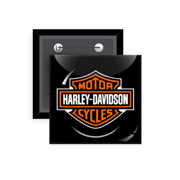 Motor Harley Davidson, Κονκάρδα παραμάνα τετράγωνη 5x5cm