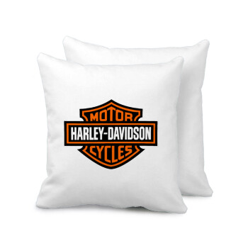 Motor Harley Davidson, Sofa cushion 40x40cm includes filling