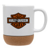 Ceramic coffee mug Cork (MAT), 330ml (1pcs)