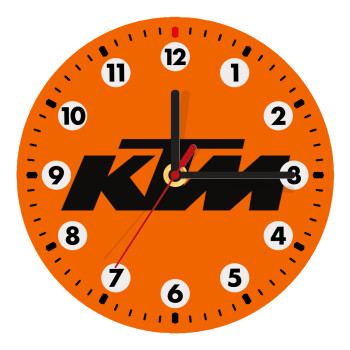 KTM, Ρολόι τοίχου ξύλινο (20cm)