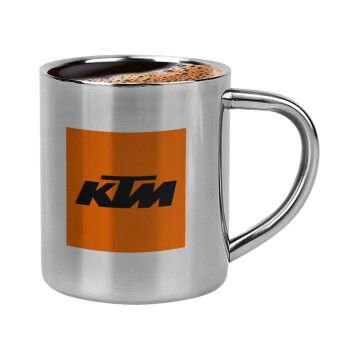 KTM, Κουπάκι μεταλλικό διπλού τοιχώματος για espresso (220ml)
