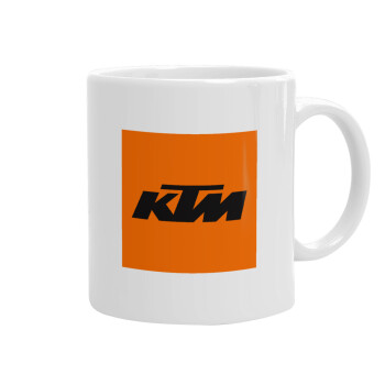 KTM, Ceramic coffee mug, 330ml (1pcs)