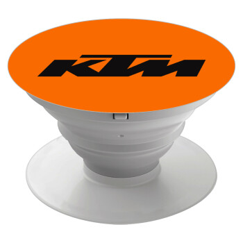 KTM, Phone Holders Stand  White Hand-held Mobile Phone Holder