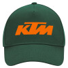 Adult Ultimate Hat GREEN, (100% COTTON DRILL, ADULT, UNISEX, ONE SIZE)