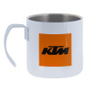 Mug Stainless steel double wall 400ml