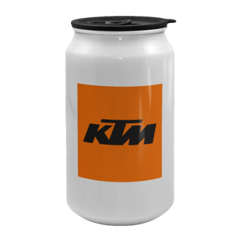 KTM, Κούπα ταξιδιού μεταλλική με καπάκι (tin-can) 500ml