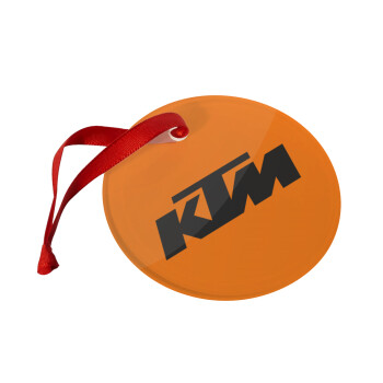 KTM, Christmas ornament glass 9cm