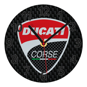 Ducati, Ρολόι τοίχου γυάλινο (20cm)
