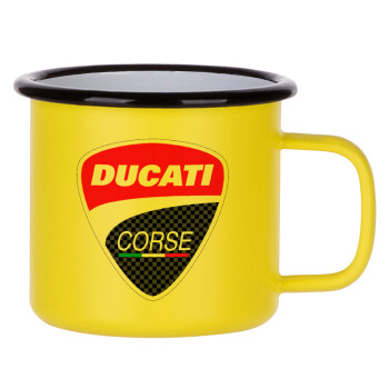 Ducati, Metallic enamel MATT Yellow cup 360ml