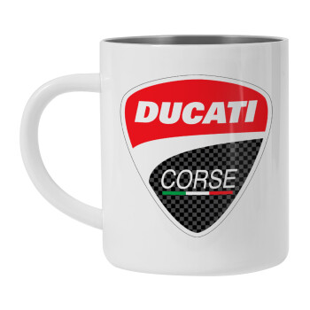 Ducati, Mug Stainless steel double wall 300ml