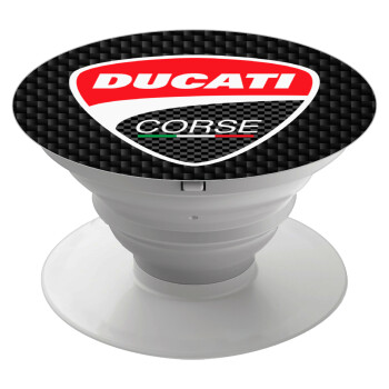 Ducati, Phone Holders Stand  White Hand-held Mobile Phone Holder