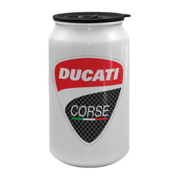 Ducati, Κούπα ταξιδιού μεταλλική με καπάκι (tin-can) 500ml