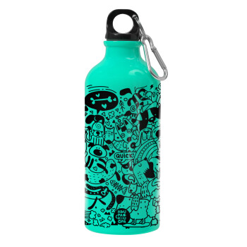 DOG pattern, Water bottle 600ml