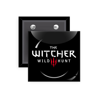 The witcher III wild hunt, Κονκάρδα παραμάνα τετράγωνη 5x5cm