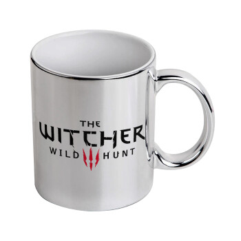 The witcher III wild hunt, Mug ceramic, silver mirror, 330ml