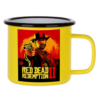 Red Dead Redemption 2, Metallic enamel MATT Yellow cup 360ml